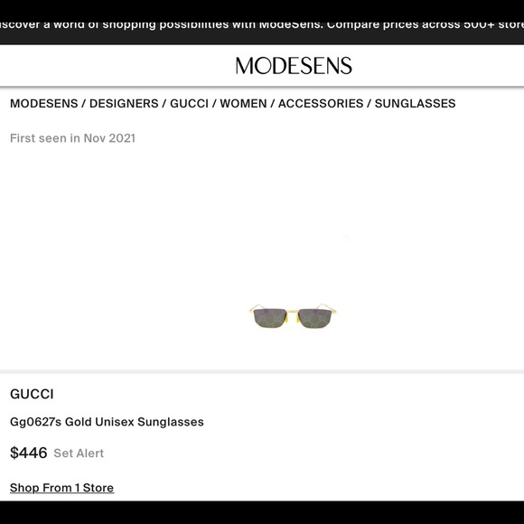 UNISEX GUCCI MIRRORED RAINBOW GG LOGO AS SEEN AT THE GRAMMYS ON BILLIE EILISH - Picture 6 of 16